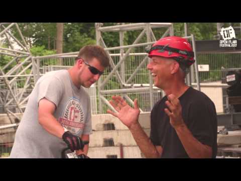 Open Flair Festival 2017 - Aufbau