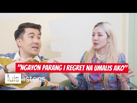 LUIS LISTENS TO SANDARA PARK (Ngayon parang I regret na umalis ako) | Luis Manzano