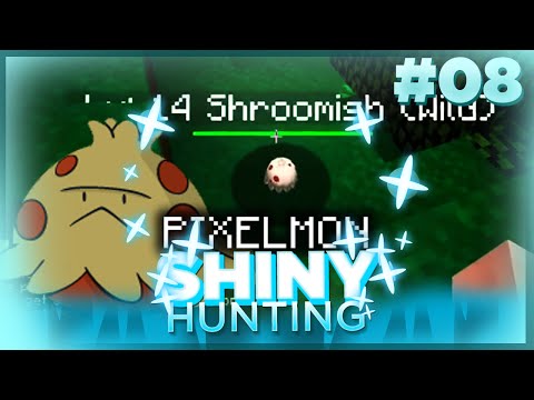 EPIC SHINY SHROOMISH!! Live Reaction! Pixelmon Minecraft Shiny Pokemon! #08