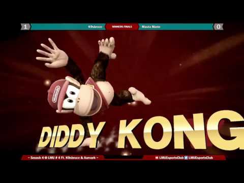 Smash 4 @ LMU #4 Winners Finals - LH | K9sbruce V. MastaMario