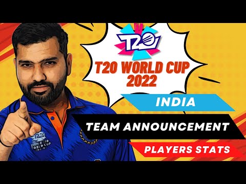 Team India squad for T20 World Cup 2022 [Every Player Stats]