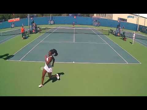 Adeshina Esther v. Carly Briggs - singles - Tennesse v. Florida