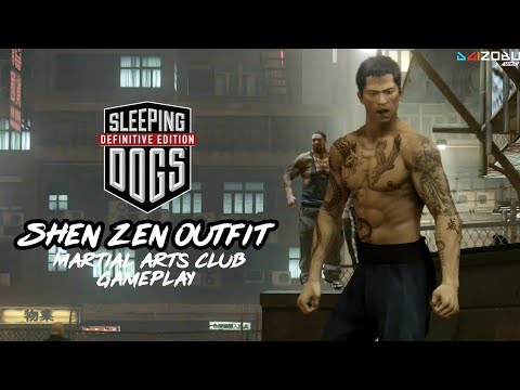 Sleeping Dogs: Definitive Edition - Shen Zen Outfit - Martial Arts Club Gameplay