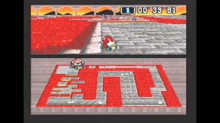 Super Mario Kart (PAL) Time Trial : Bowser Castle 3 (BC3) - 1'29"25 NBT (World Record)