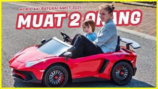 TERBARU! 10 Rekomendasi MOBIL AKI ANAK TERBAIK 2025 - Baterai Awet, Kuat & Aman Untuk 2 Orang