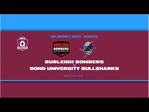 2022 QFA Division 2 South Reserves – Burleigh Bombers v Bond University Bullsharks