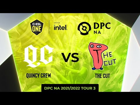 Quincy Crew vs The Cut | Game 2 | DPC NA Tour 3 - ESL One Summer 2022: Division 1