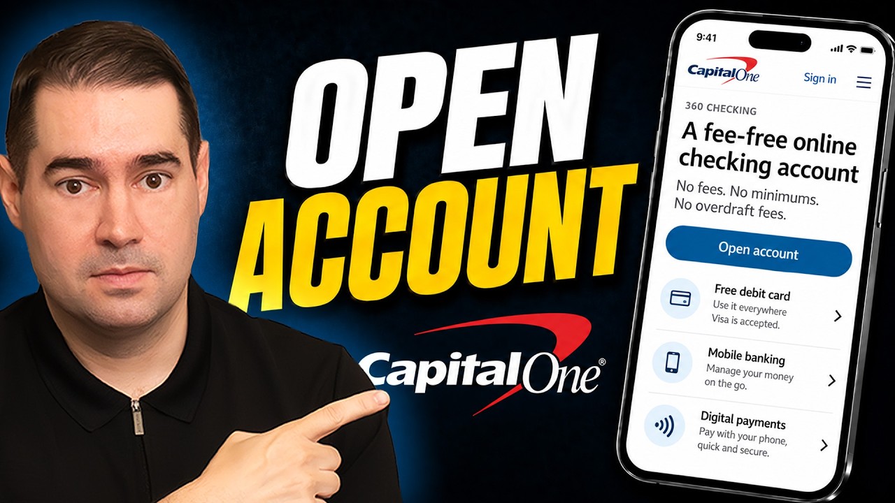 How to Open a Capital One Checking Account ( Step by Step )