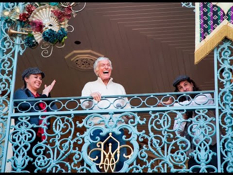 Disney legend Dick Van Dyke celebrates his 90th birthday at Disneyland