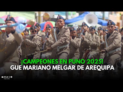 PUNO: ¡CAMPEONES! I.E. Emblemática Gran Unidad Escolar Mariano Melgar de Arequipa