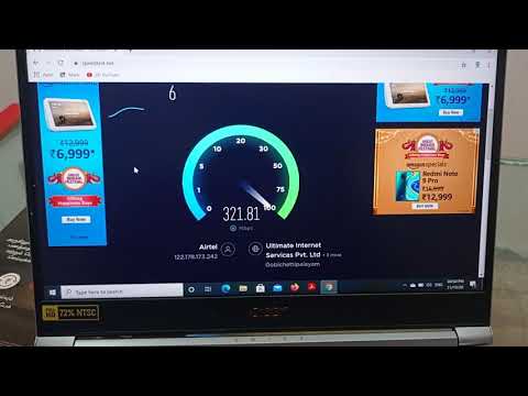 airtel x stream fiber net speed test