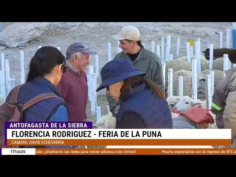 Cobertura FERIA de la PUNA en Antofagsta de la Sierra con Florencia Rodriguez y David Echevarria
