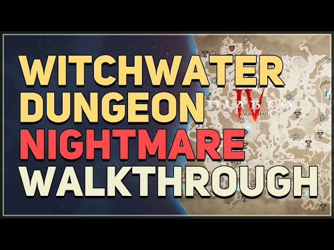 Witchwater Walkthrough Diablo 4