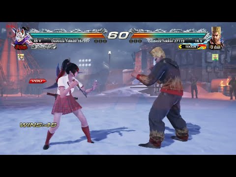 263_4 Kunimitsu Ryona (Anakin x24) vs (Pathfire) Paul - Tekken 7 Online sin Grafica