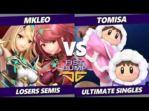 Fist Bump III LOSERS SEMIS - MkLeo (Pyra Mythra) Vs. tomisa (Ice Climbers) Smash Ultimate - SSBU
