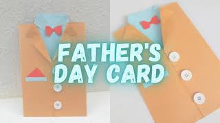 DIY Paper Craft Fathers day card 2021