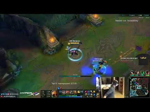 Bjergsen Mom Appear in bikini during stream