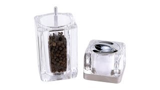 How To Refill - Cole & Mason Kempton Pepper Grinder and Shaker Combo Mill (H307396PU)