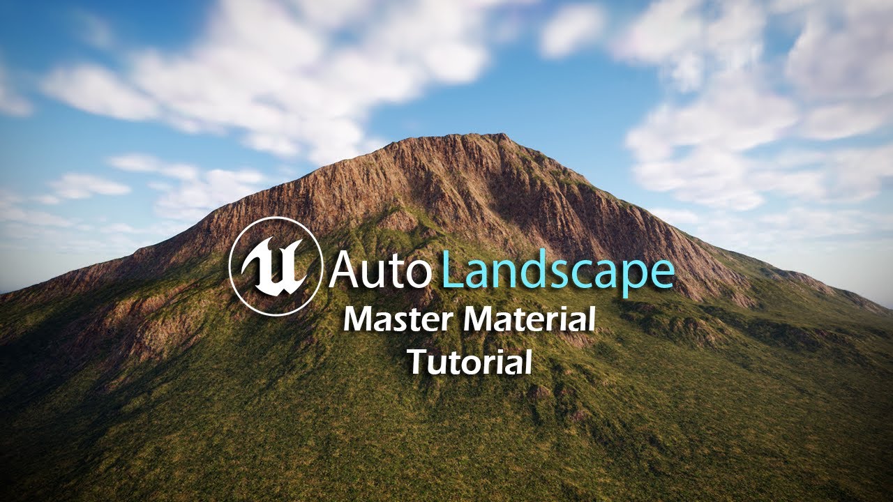Unreal Engine Landscape Master Material Tutorial - UE4 Tutorial