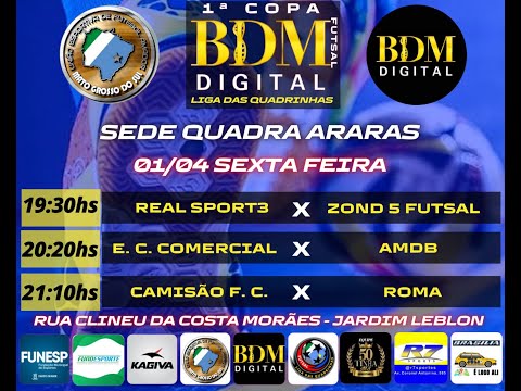 Real Sport3 x Zond5 Futsal - Copa BDM 2022
