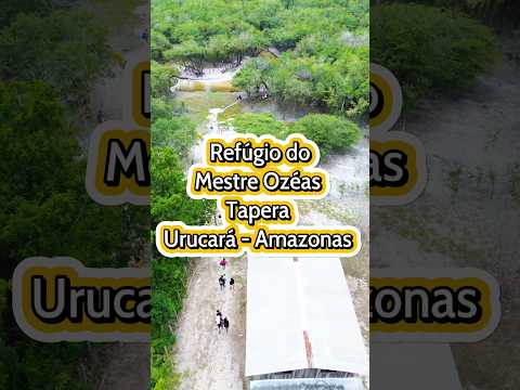 🚁🌊 Refúgio do Mestre Ozéia – 2024 #rmproducoes #drone #tapera #urucara #amazonas