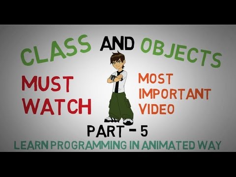 Class and Objects[Most Important Video] Part-5 (Complex Number  Program)-23 Video