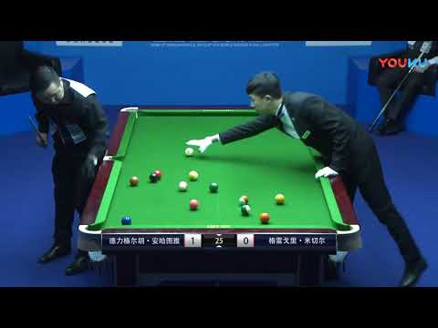 Delgerhuu Ahtuya (MON) VS Gregory Mitchell (USA) - Overseas - 2018 World Chinese 8 Ball Masters