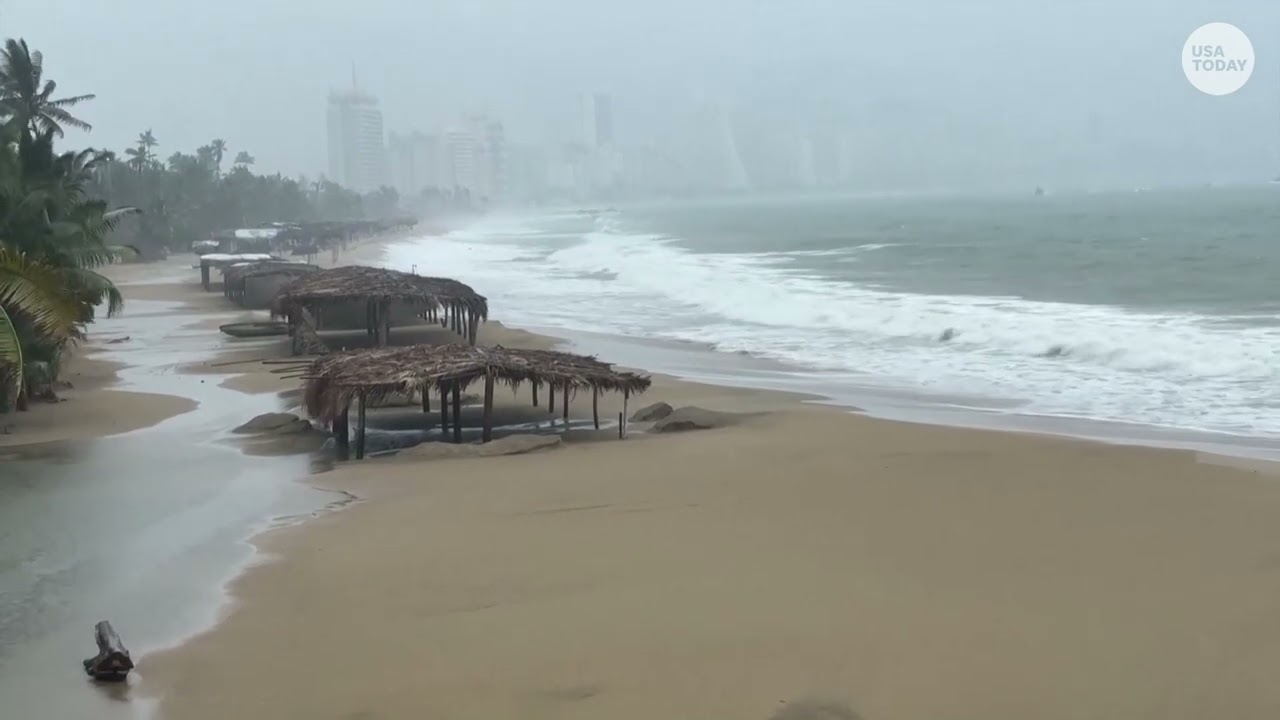 Hurricane Polo brings flooding and more severe weather to Acapulco, Mexico shores