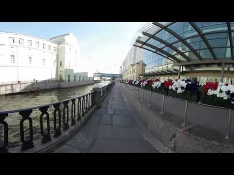 Mariinsky Theatre in St Petersburg from the outside, guided tour ( 360° video, 4k)