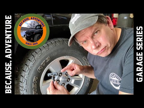 DIY TPMS Sensor Replacement Using Basic Tools - 2011 Jeep Liberty