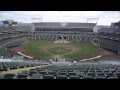 O.co Coliseum Conversion Time Lapse Video Athletics to Raiders 10.5.13 - 10.6.13 Oakland, CA