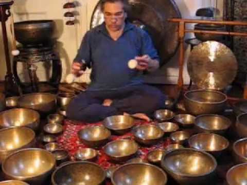 Gong and Tibetan Singing Bowl Meditation