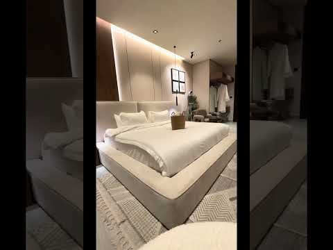 تصميم غرفة نوم مودرن فاخرة | تنفيذ احترافي من البيداء للديكورات