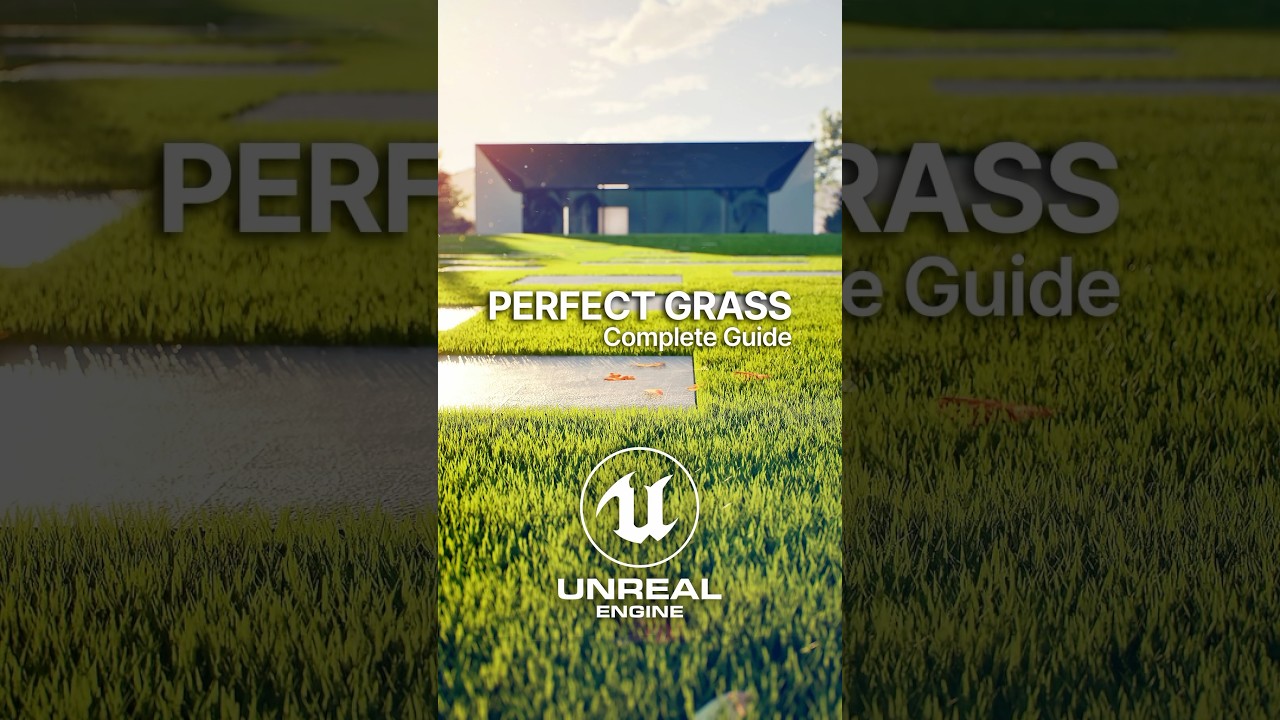 Perfect Grass in Unreal Engine. Complete tutorial.