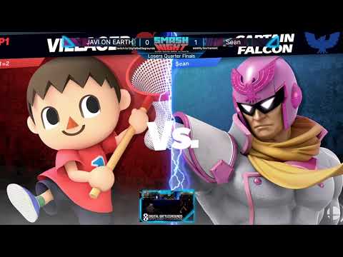 Javi (Villager) vs Sean (Captain Falcon) - DBG Smash Ultimate 06/15/21 - Losers Quarters