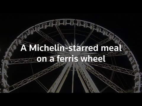 A Michelin-starred meal on a ferris wheel
