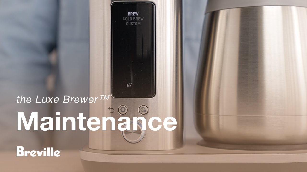 Breville coffee guide tutorial - How to descale