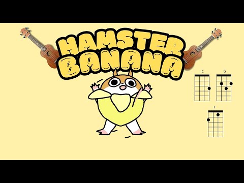 Hamster Banana - Parry Gripp | Ukulele Play Along (C F G)