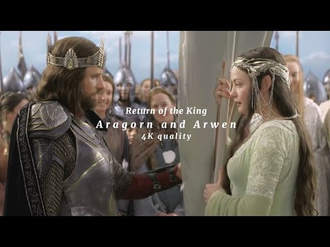 4K Aragorn and Arwen scene pack || Return of the King