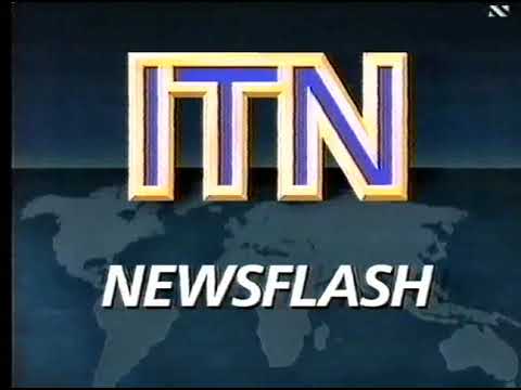 ITN newsflash - Pan Am flight 103 goes down over Lockerbie, 1988