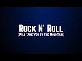Skrillex - Rock N' Roll (Will Take You To The Mountain) (Lyrics)