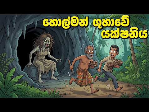 හොල්මන් ගුහාවේ යක්ෂණිය| Holman guhave yakshaniya| Sinhala Cartoon| Sinhala Holman Cartoon