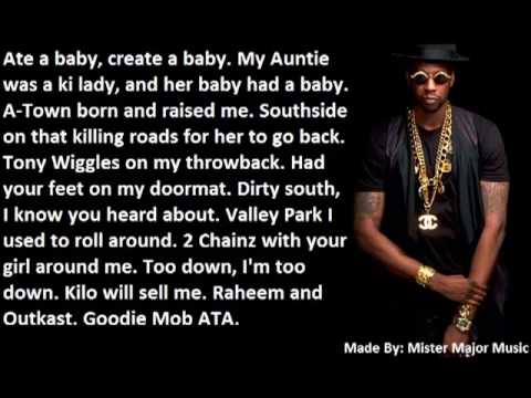 A-Town (Remix) + Lyrics - CyHi The Prynce Ft. 2 Chainz, B.o.B & Travis Porter