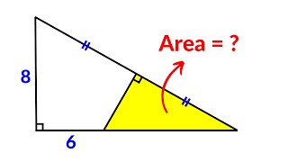 Find the shaded area | A Nice Geometry Problem