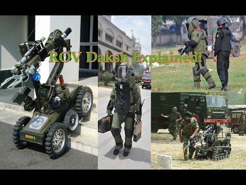 Remotely Operated Vehicle ROV Daksh Explained!