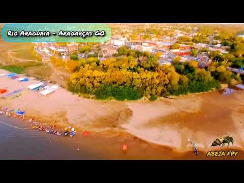 ABEIA #fpv #praia Quarto Crescente #aragarças GO #drone #turismo @DJI  