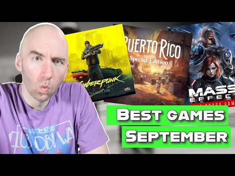 The BEST Board Games/Crowdfunding: September 2024