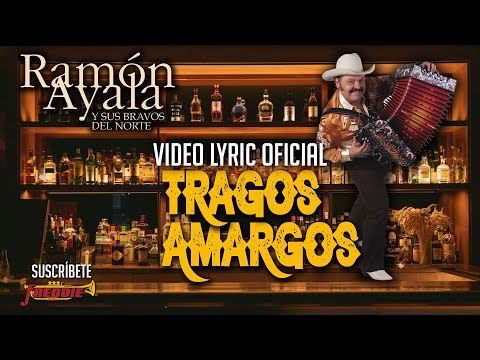 Ramon Ayala - Tragos Amargos (Video Lyric Oficial) Letra / Karaoke