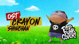Download lagu OST CRAYON SHINCHAN (Pop Punk Cover🤘) by Bunny Stellar | Tapi Mengapa Hanya Aku Yang Dimarahi mp3