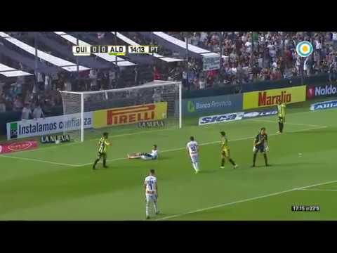 Penal de Vega y gol de Andrada. Quilmes-Aldosivi HD